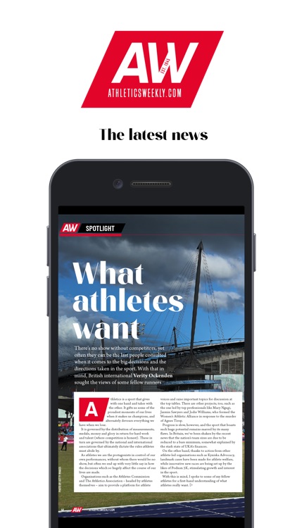 Athletics Weekly Magazine screenshot-3