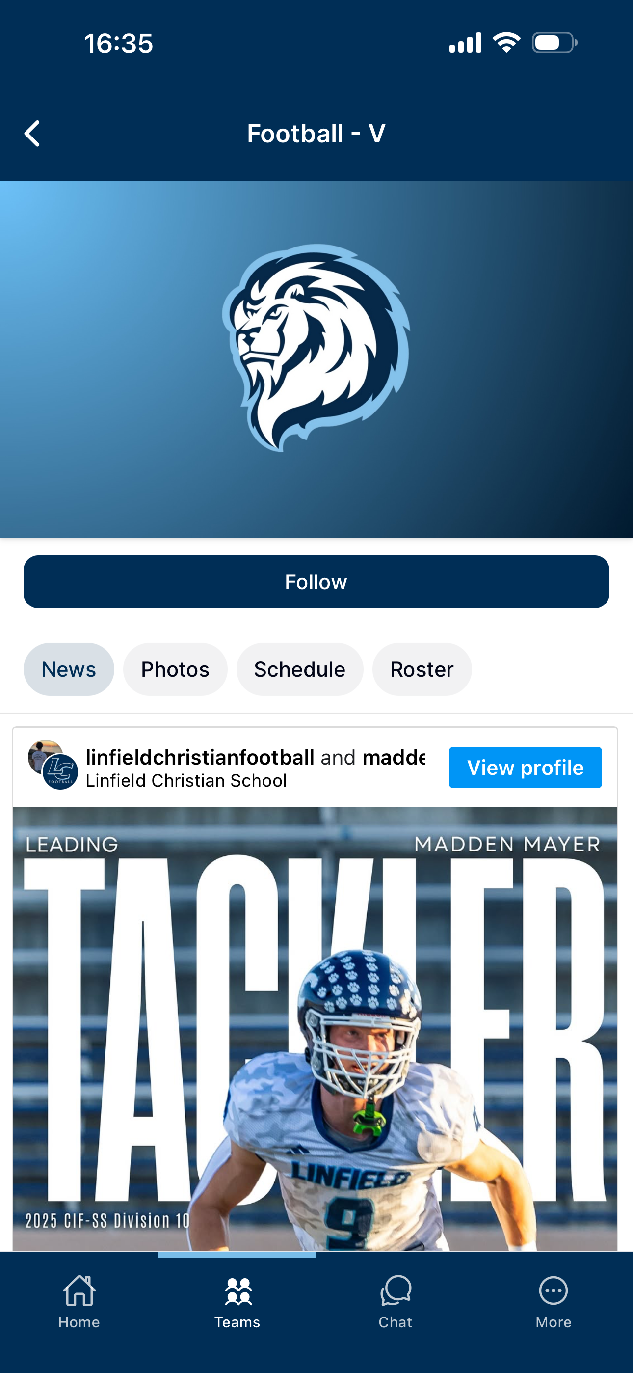 Linfield Christian Athletics