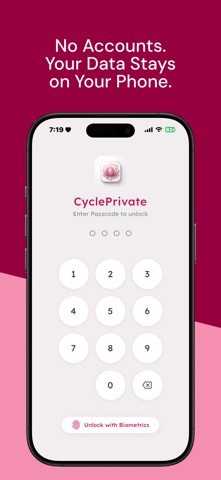 CyclePrivate: Period Tracker Screenshot 10 of 10