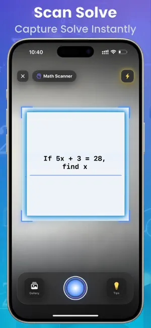 AI Math Solver: Scanner App screenshot 1