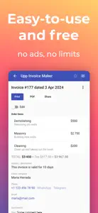 Invoice Maker & Doc Generator screenshot #3 for iPhone