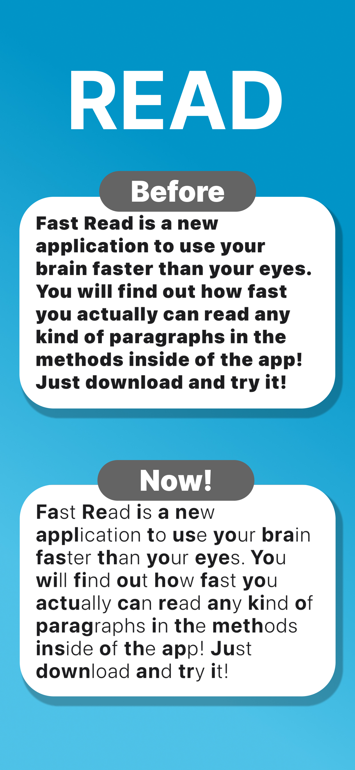 Bio Reading - Fast Read