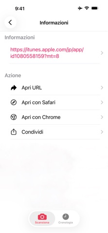 Lettore QR Code: Scanner app screenshot 5