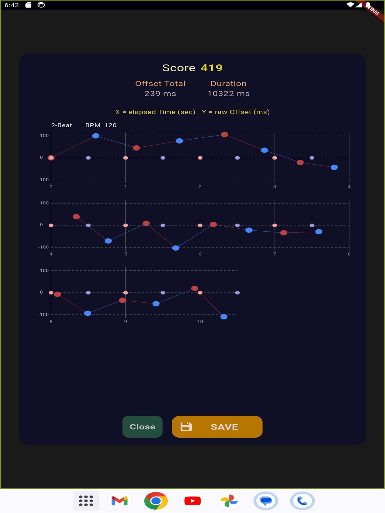 Screenshot 10 of metronomers Rhythm Trainer
