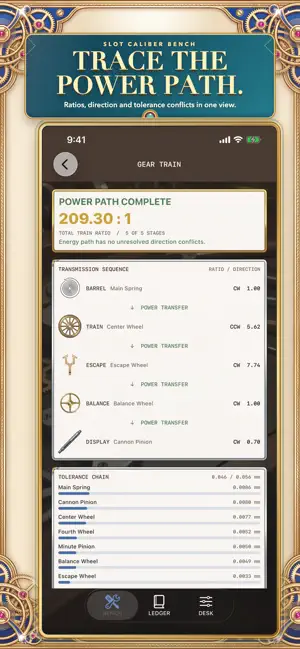 Slot Caliber Bench screenshot 3
