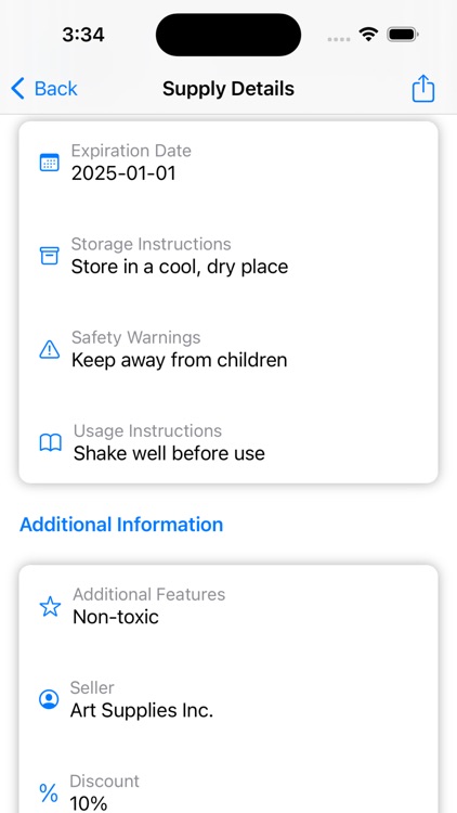 Art and Craft Supplies Catalog