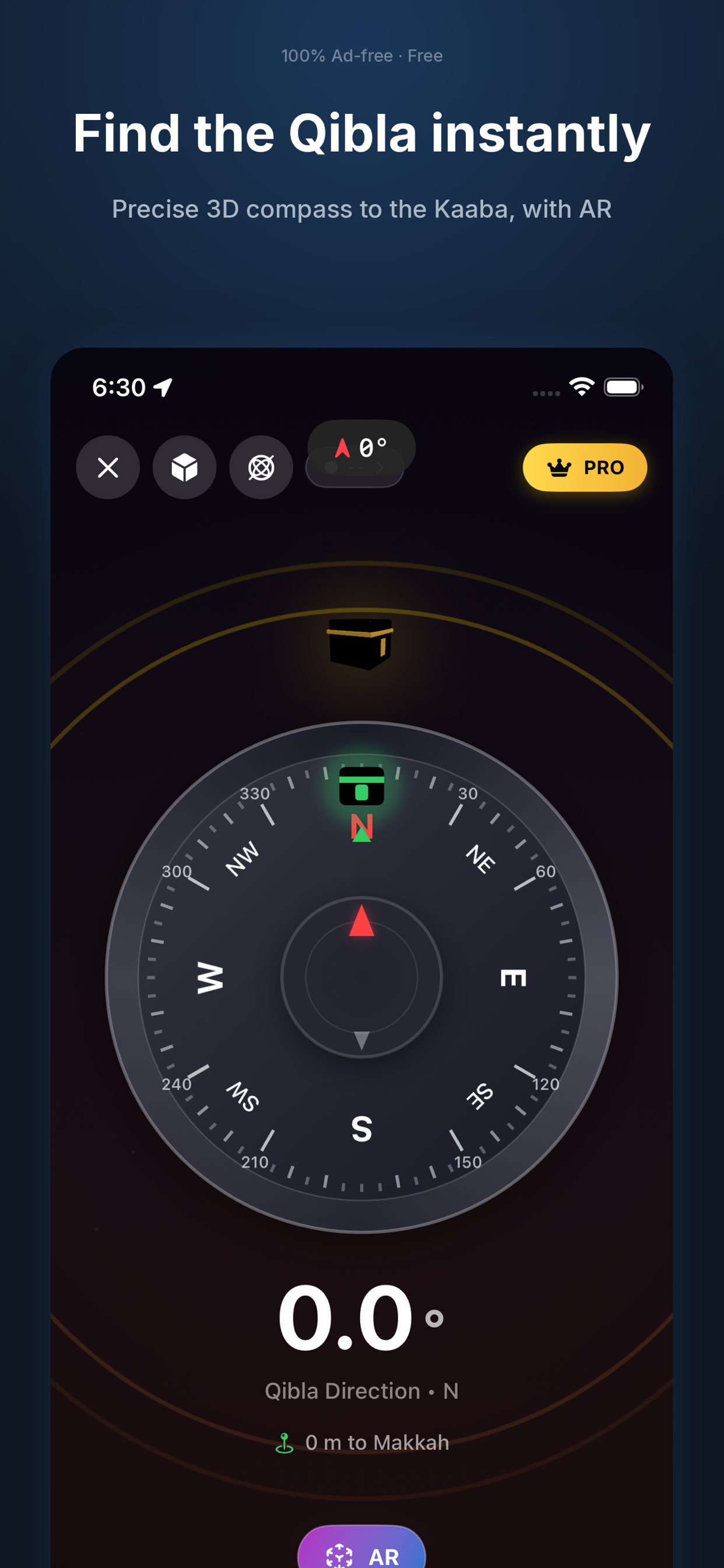 Muslim Prayer Times : Qibla screenshot 3