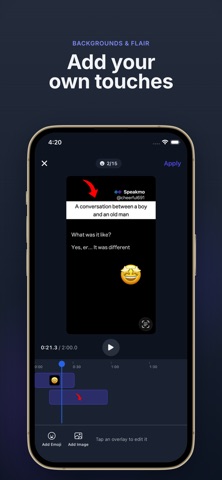 Speakmo screenshot