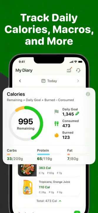Calo: AI Food Calorie Counter: Screenshot 3 von 7