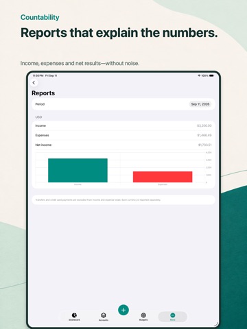 Countability Finance iPad screenshot