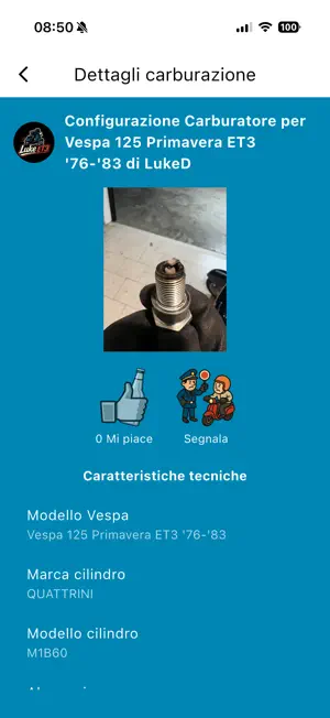 VespApp screenshot 4