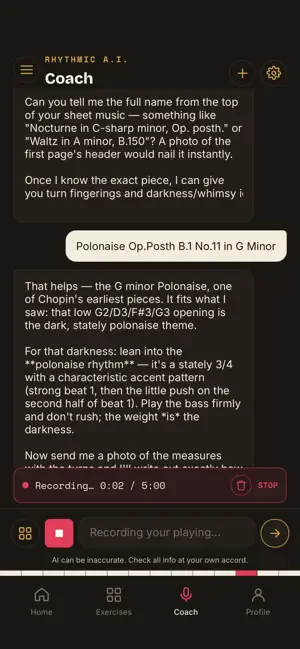 Rhythmic AI screenshot 3