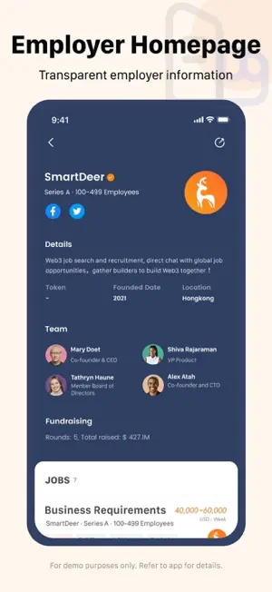 SmartDeer - Global Web3 Jobs screenshot 4