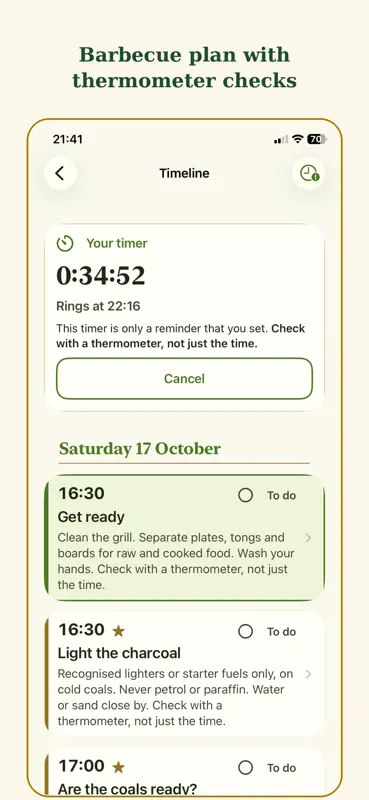 The Big Dinner Timer screenshot 6 of 8