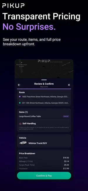 Pikup: Moving & Delivery screenshot 4