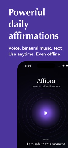 Affiora: daily affirmations Screenshot 1 of 5