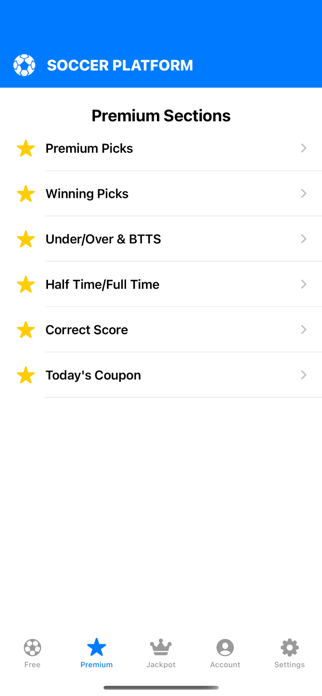 Soccer Platform Screenshot 5 of 10