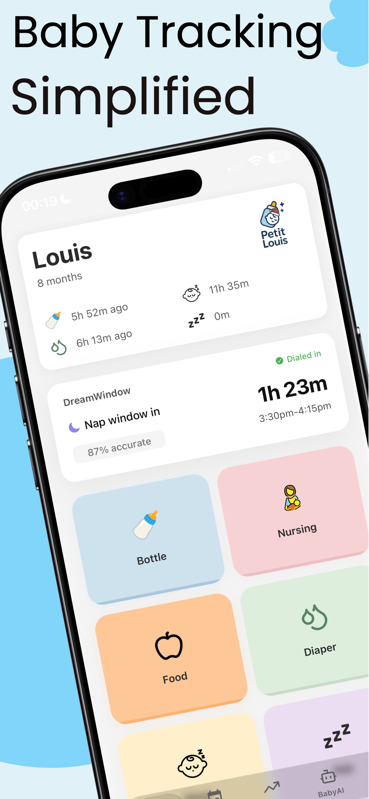Petit Louis: Baby Tracker