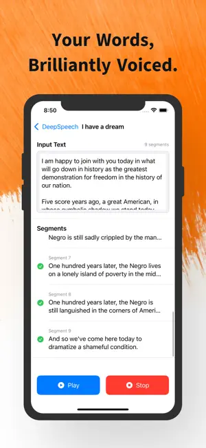 DeepSpeech screenshot 2