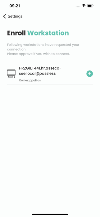 ASEE Passwordless Screenshot 7 of 10