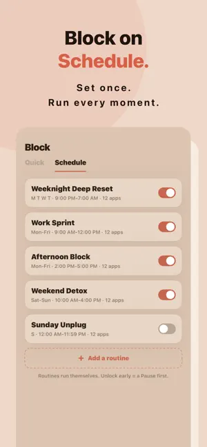 Reclaim: App Blocker & Focus screenshot 4