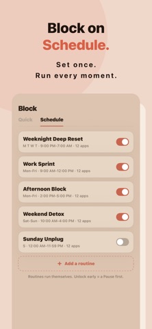 Reclaim: App Blocker & Focus screenshot