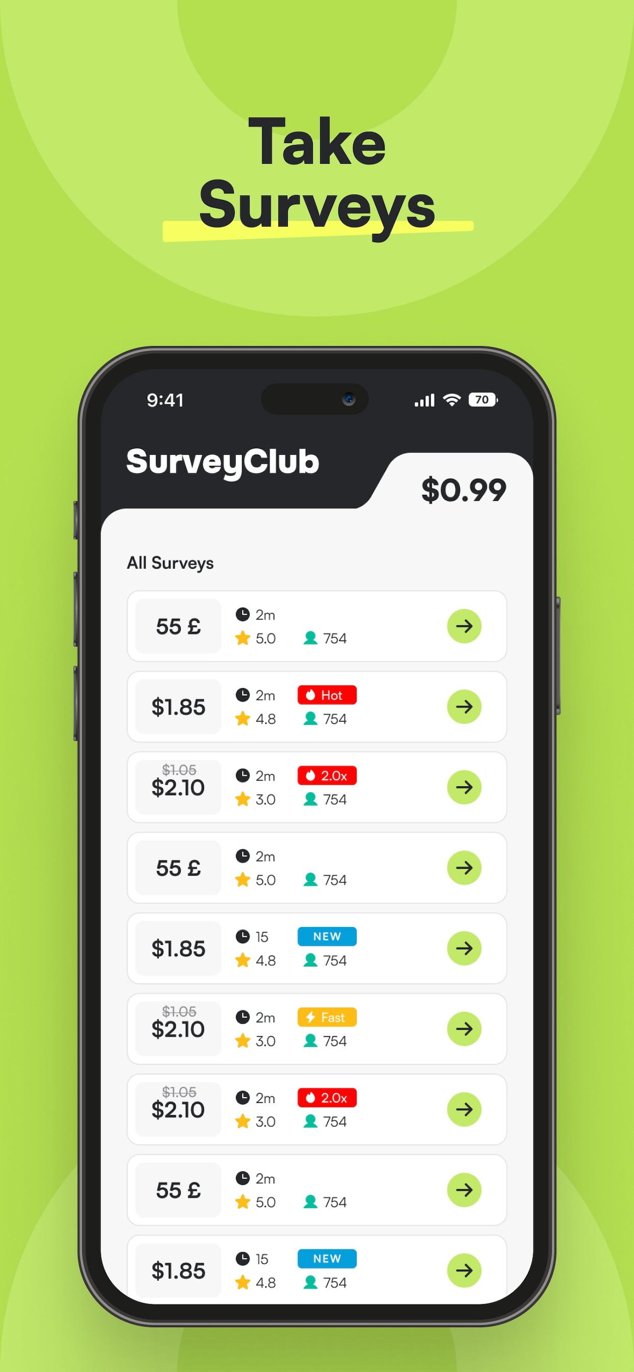 Survey Club screenshot 3