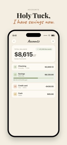Envelope Budget App - Tuck Screenshot 5 of 6