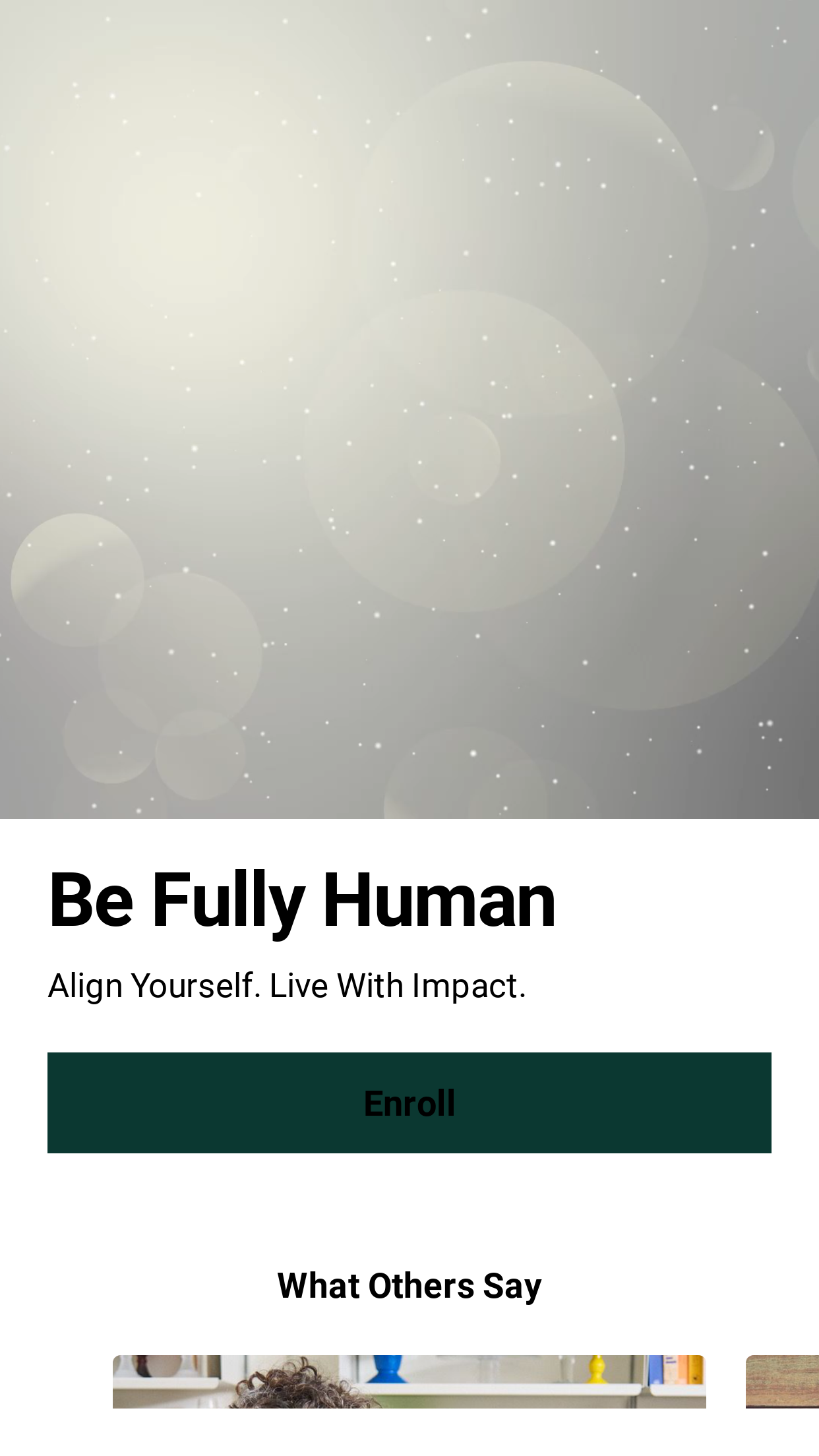 Be Fully Human