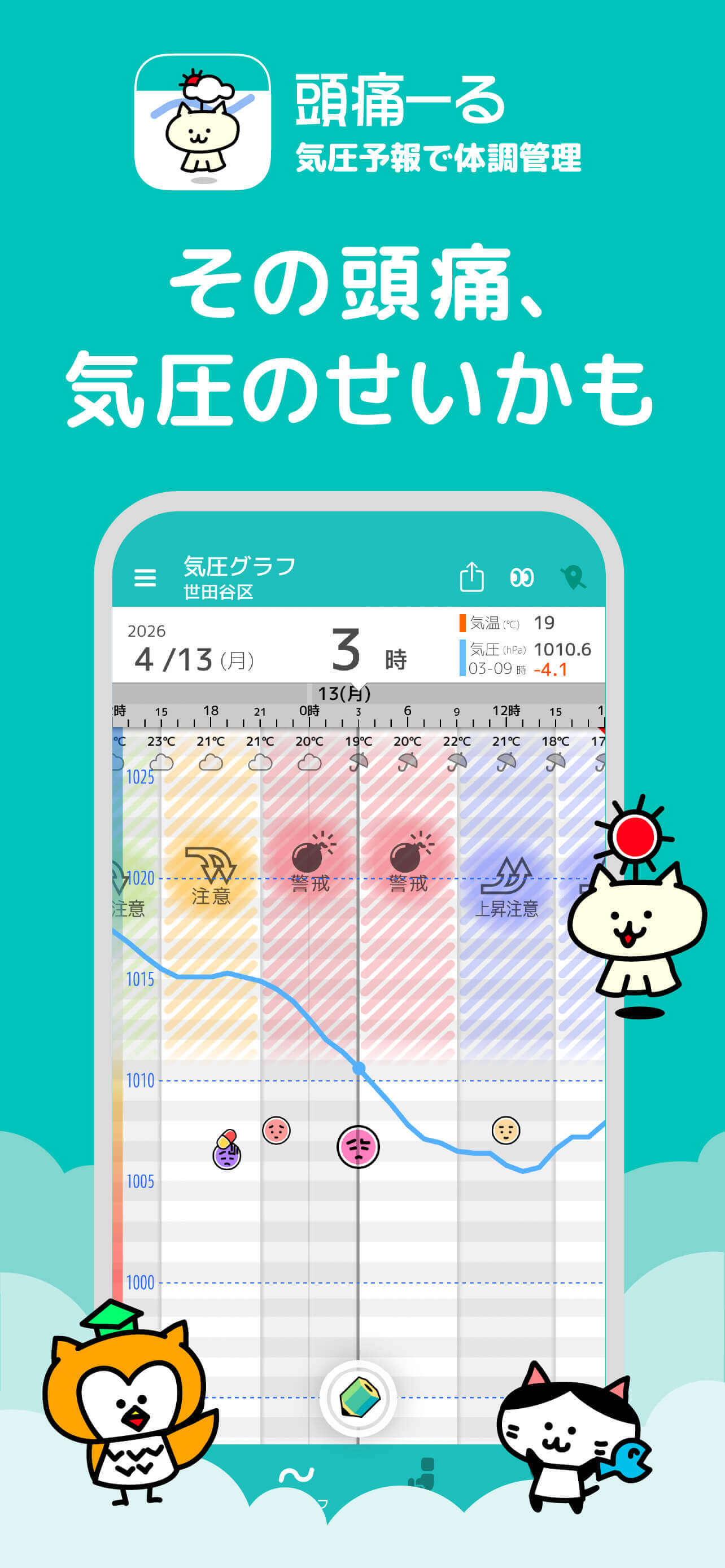 頭痛ーる