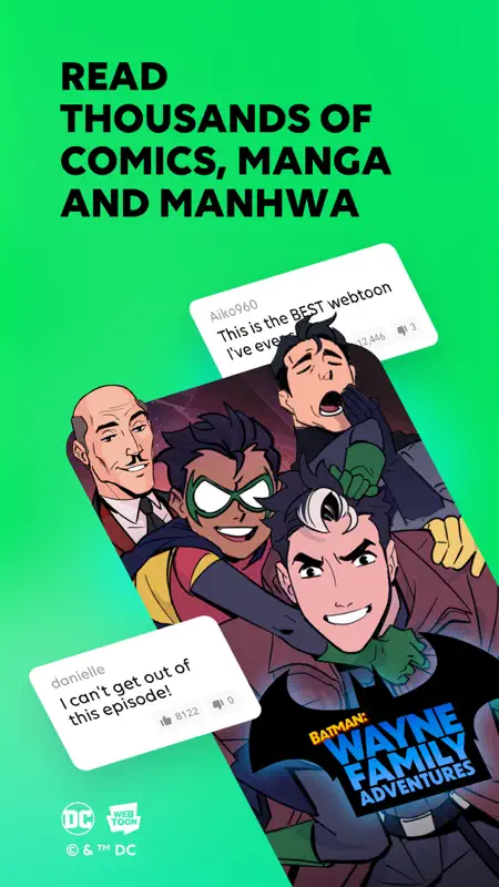 WEBTOON: Manga, Comics, Manhwa screenshot 1 of 8