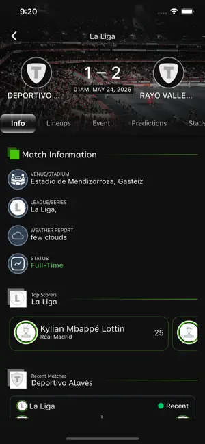 DRM Sport - Live Scores iPhone screenshot 2