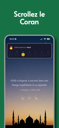 Capture d'écran de Furqan: Coran Et Tafsir sur iPhone 2