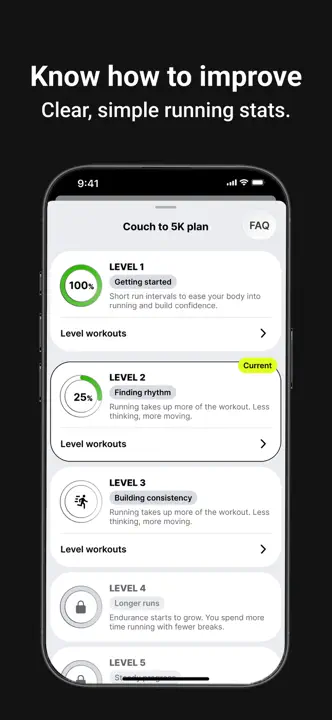 iRun. Couch to Runner : capture d’écran 7 sur 9