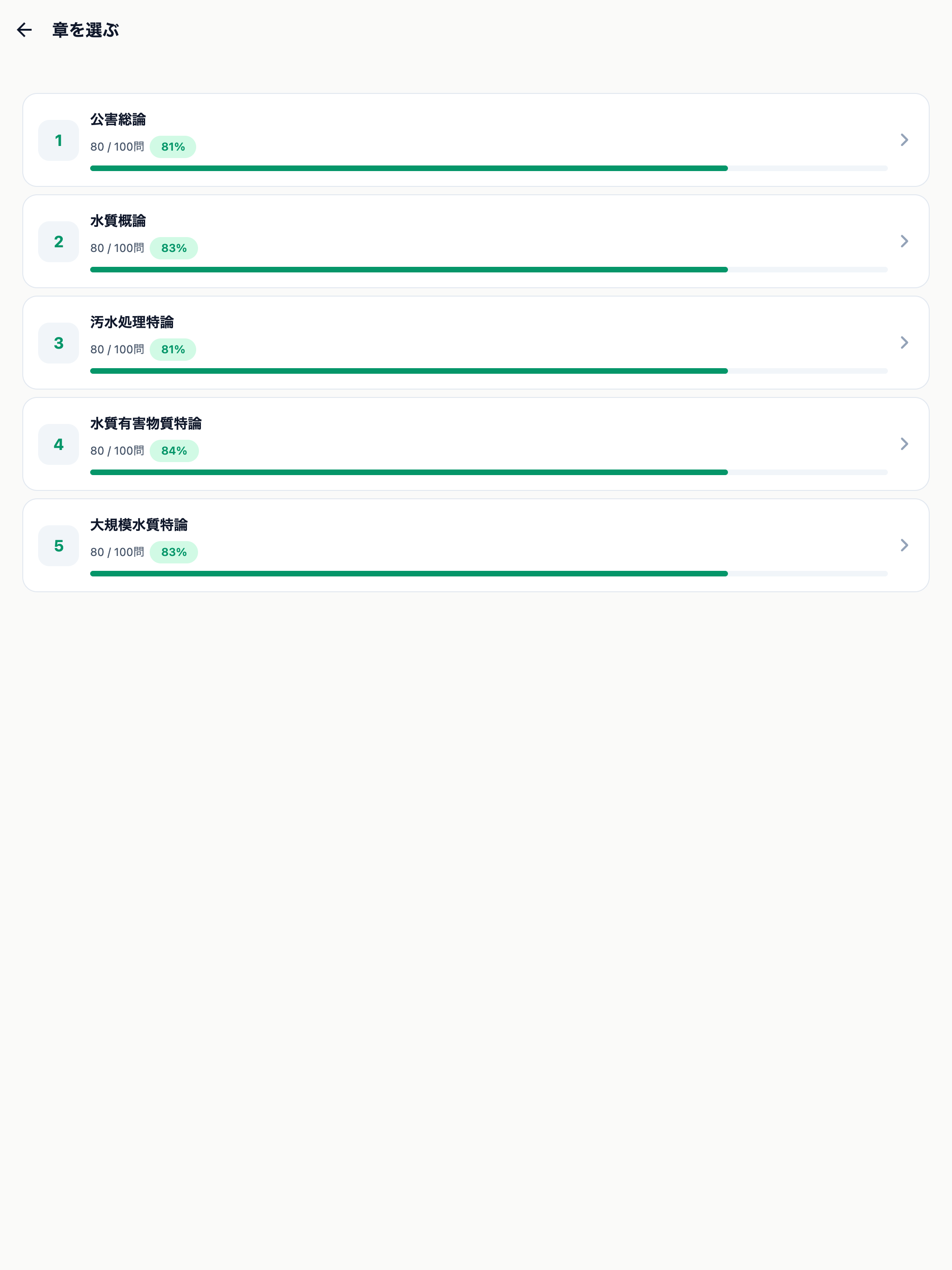 公害防止管理者水質1種対策 screenshot 7