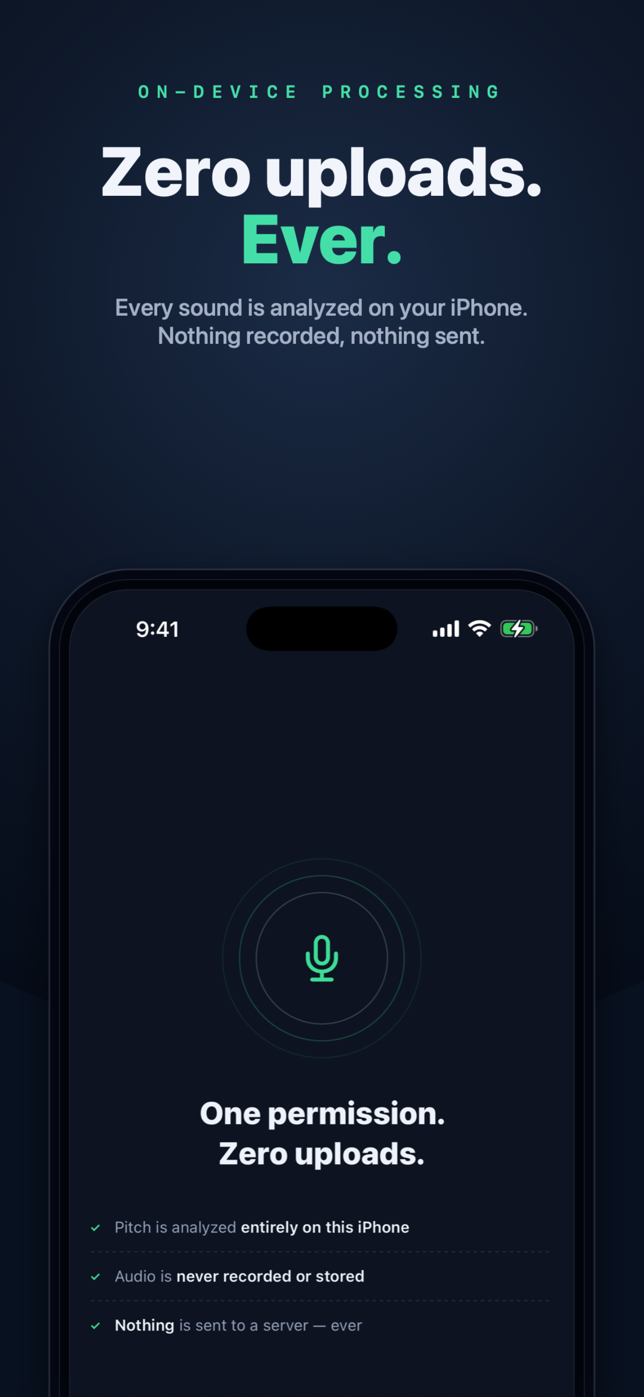 Vocal Pitch Monitor: Tonarly screenshot 4