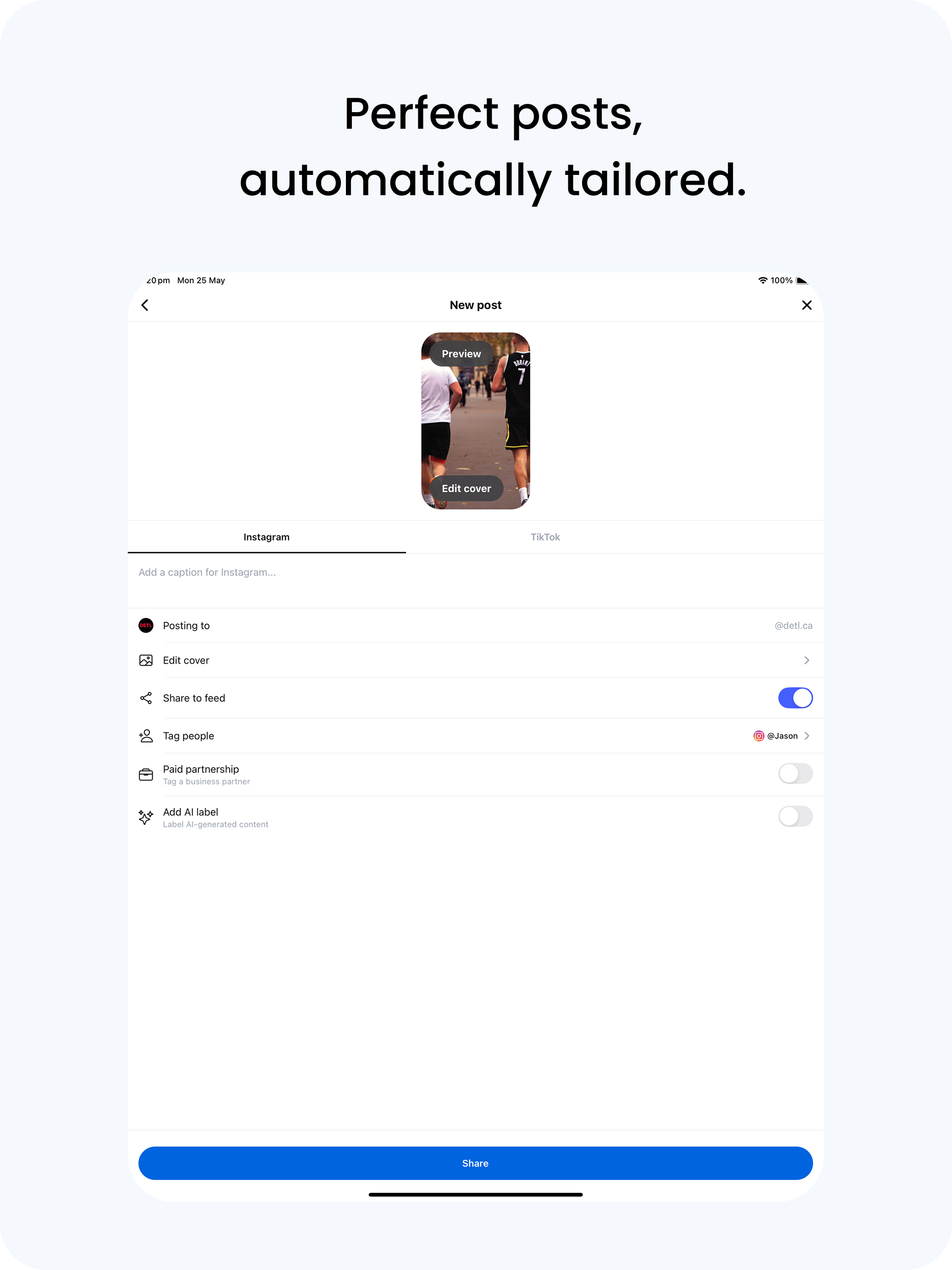 OnePost - CrossPost & Schedule