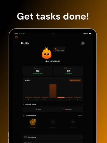 Screen Time Control - Flari iPad screenshot