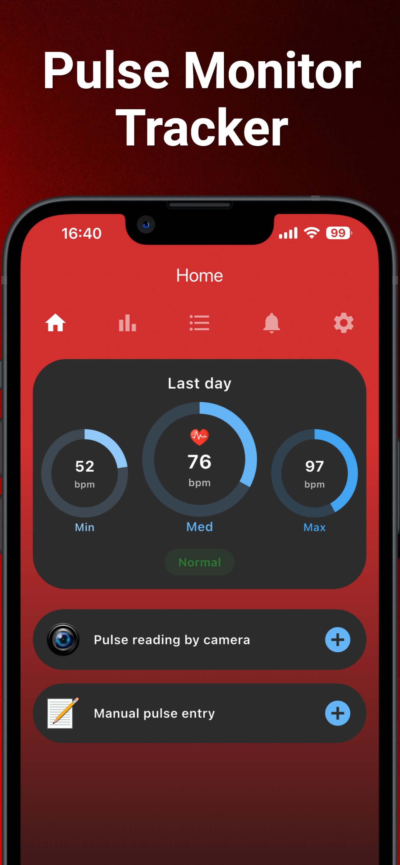 Heart Rate Monitor Tracker
