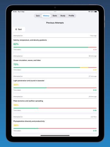 Marine Biology iPad screenshot