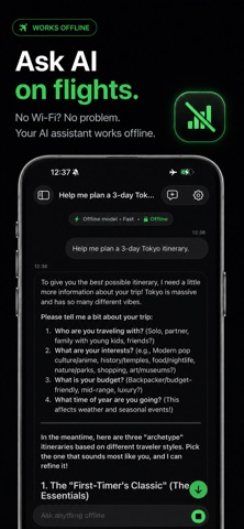 Offline AI Lite Screenshot 2 of 6