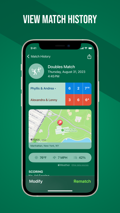 Tennis Scorecard Appのおすすめ画像4
