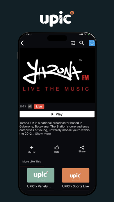 UPIC-TV Screenshot