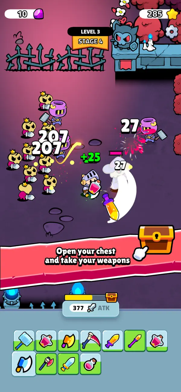 Dungeons and Bags iOS Mod IPA screenshot 2 - iOS game interface