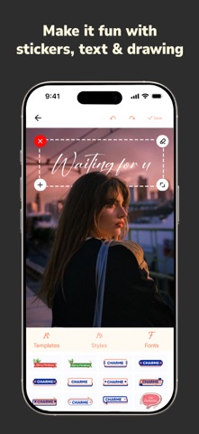 Charme - AI Photo Editor screenshot