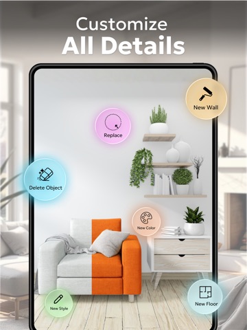 ReHomely - AI Interior Design iPad screenshot