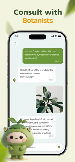 Screenshot von Plant Identifier AI: PlantCare auf dem iPhone 4