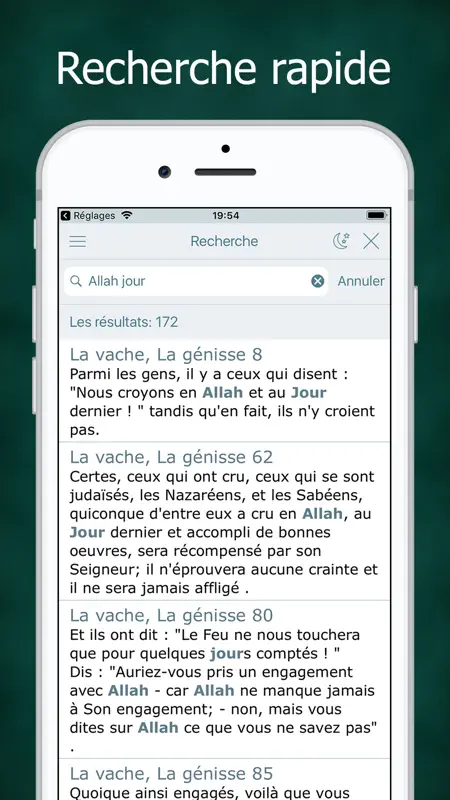 Ecouter le Coran en Français screenshot 3 of 4