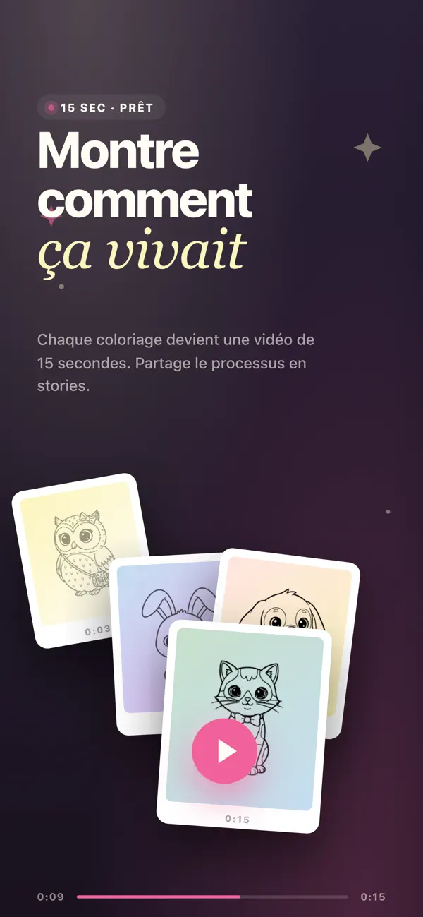 Screenshot #2 pour Crayonly: Coloriage Enfants IA