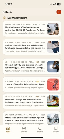 Pofolia: Academic Summaries Screenshot 1 of 6